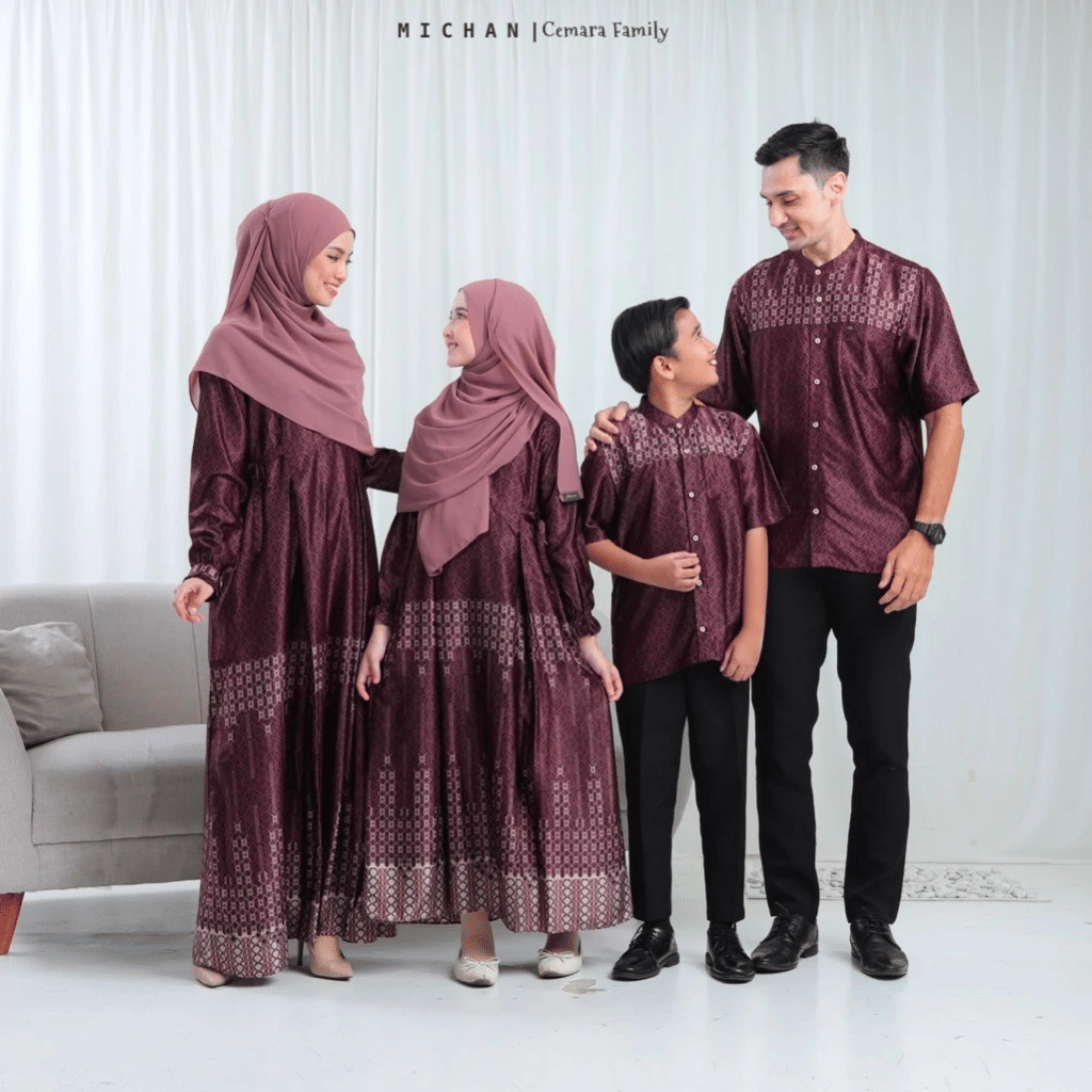 baju sarimbit keluarga