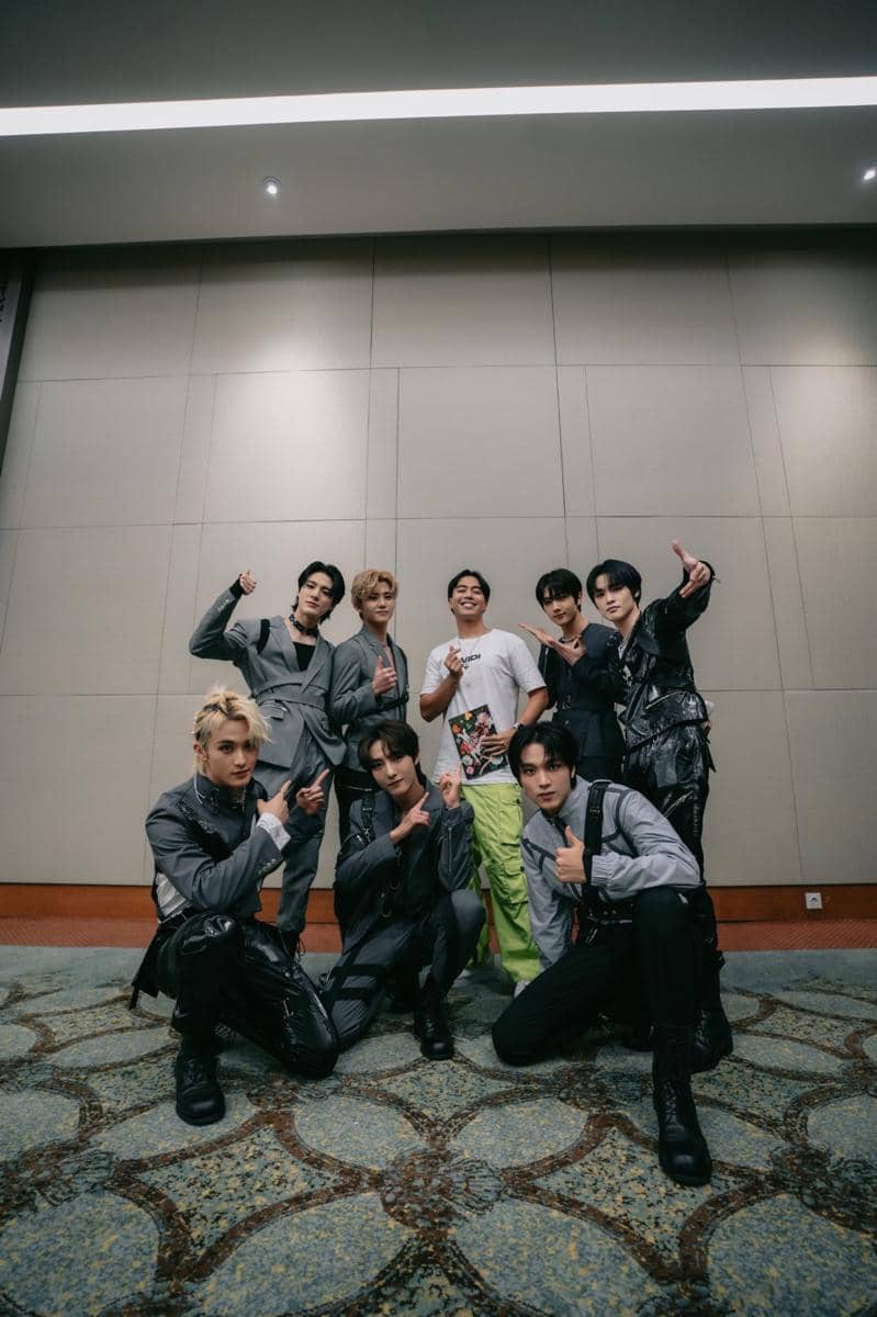 potret Vidi dan NCT DREAM (x.com/vidialdiano)