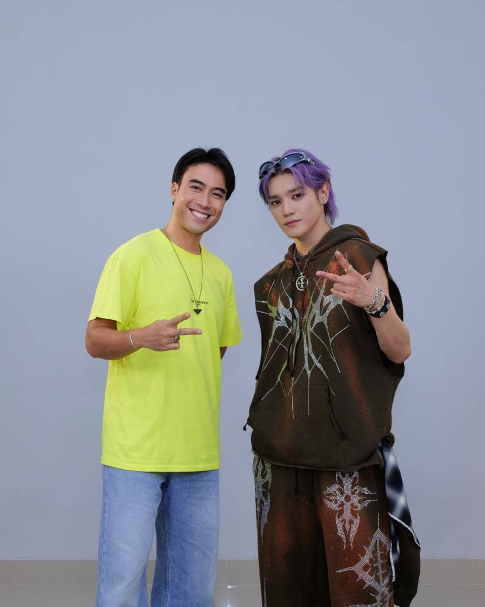 potret Vidi dan Taeyong (x.com/vidialdiano)