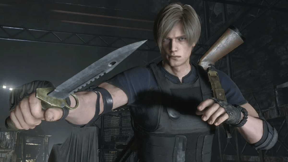 Leon dalam Resident Evil 4.