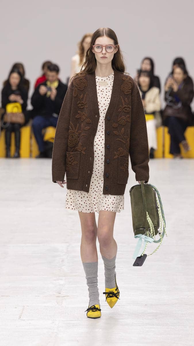 Koleksi Onitsuka Tiger Autumn/Winter di Milan Fashion Week 2026.