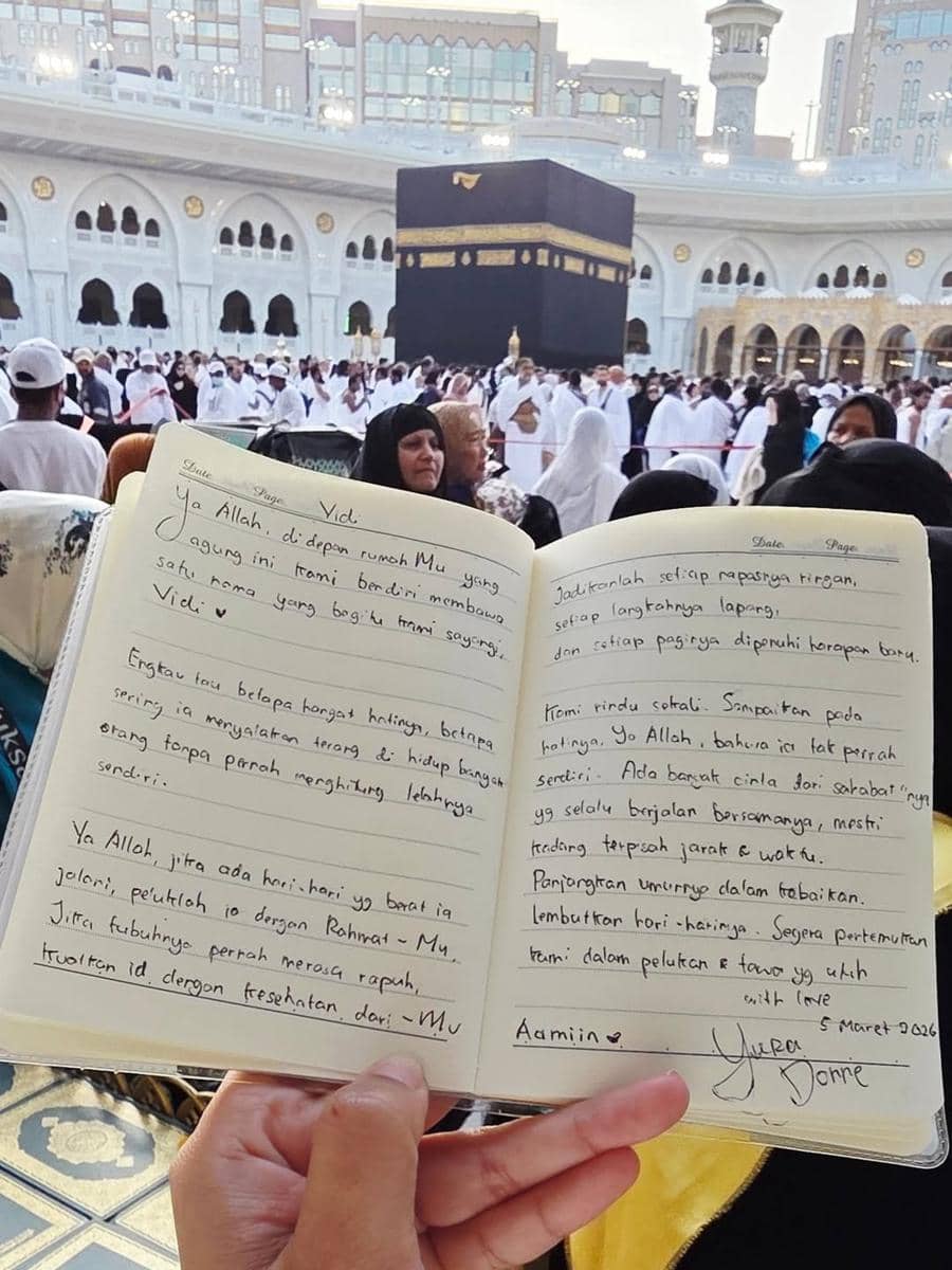 Yura Yunita mengenang Vidi Aldiano.