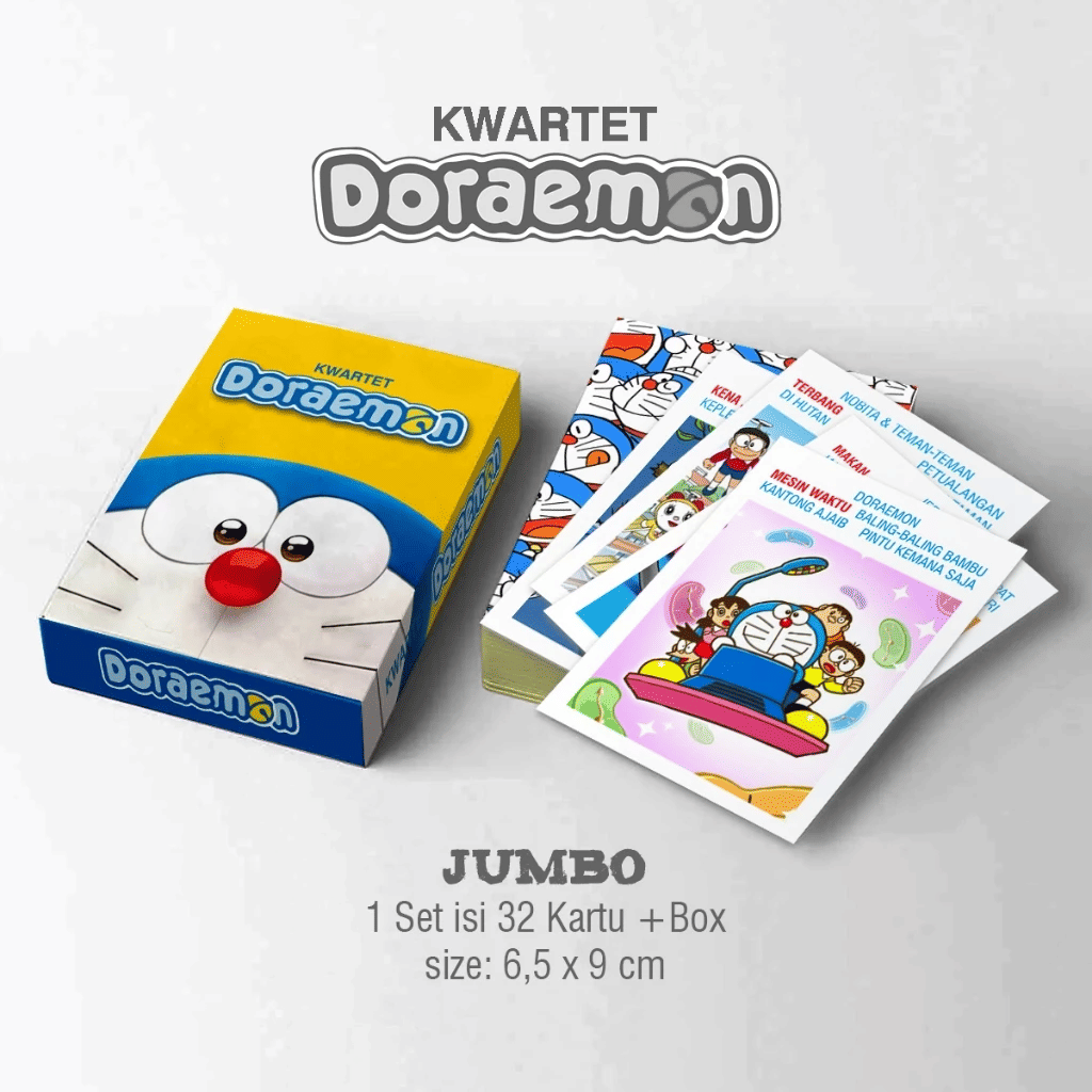 Kwartet Doraemon. (shopee.co.id/sketchmit)