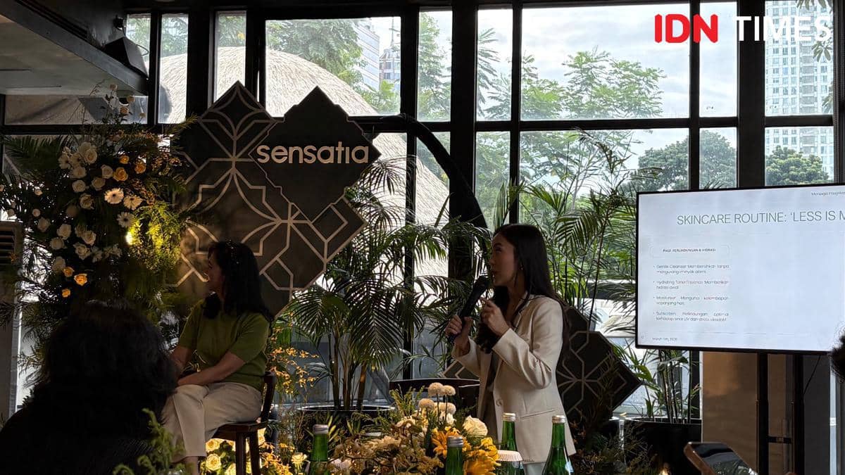 Edukasi media “Sensatia Ramadan Pure Moments: Insights on Healthy Skin, Nutrition, and Self-Care” pada Kamis (5/3/25) lalu di Hutan Kota by Plataran, Jakarta Pusat,