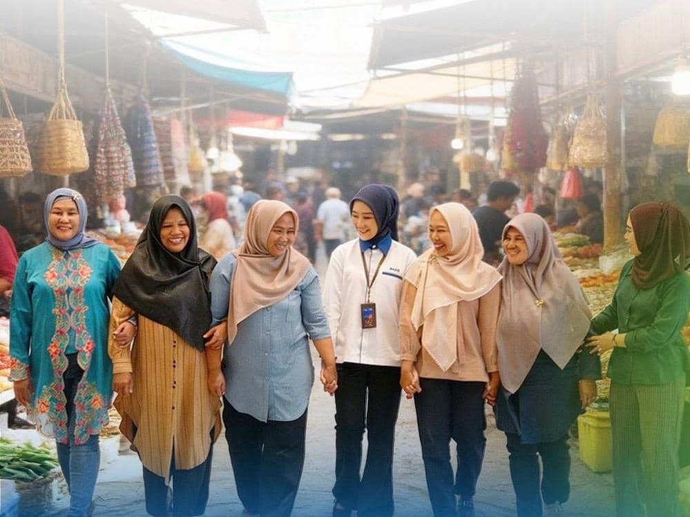 PNM Mekaar Dorong Kemandirian Ekonomi 22,9 Juta Perempuan Indonesia