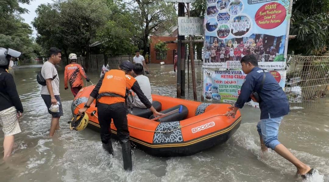 Banjir di Cilegon Rendam 13 Sekolah, Sejumlah Ruang Kelas Tergenang