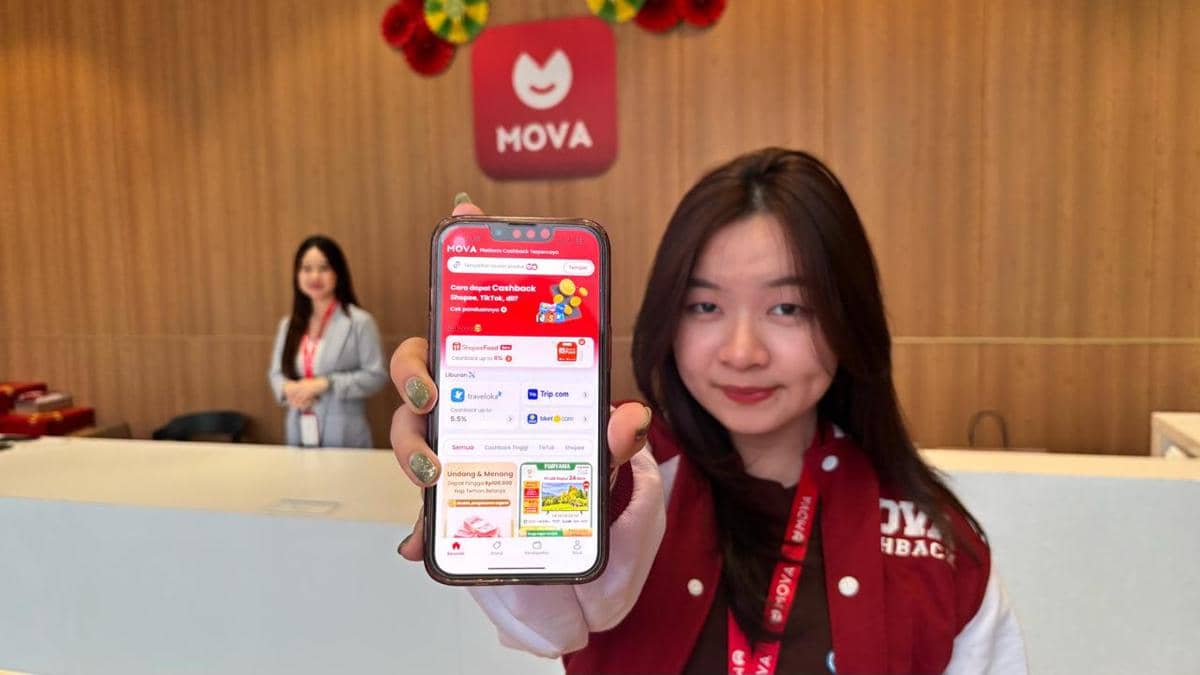 Mova salurkan cashback ke lima juta lebih penggunanya selama setahun beroperasi