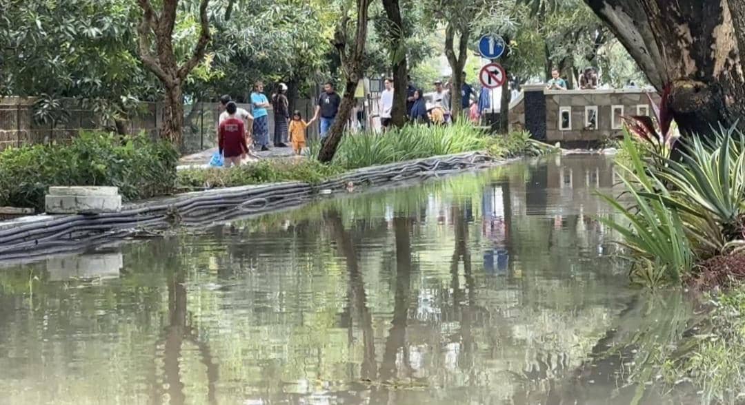 Banjir melanda sejumlah daerah di Kota Cilegon