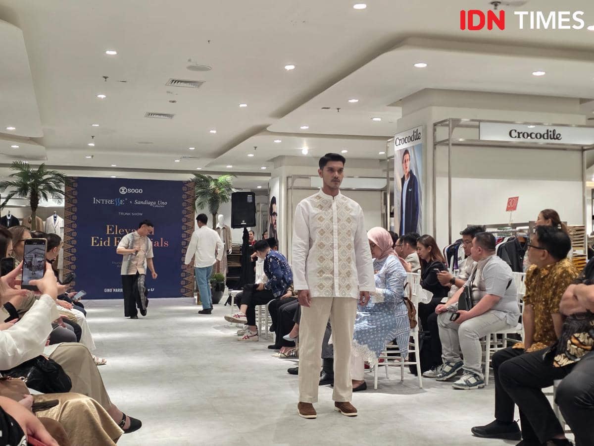 Koleksi spesial hasil kolaborasi INTRESSE dengan Sandiaga Uno di SOGO Kota Kasablanka