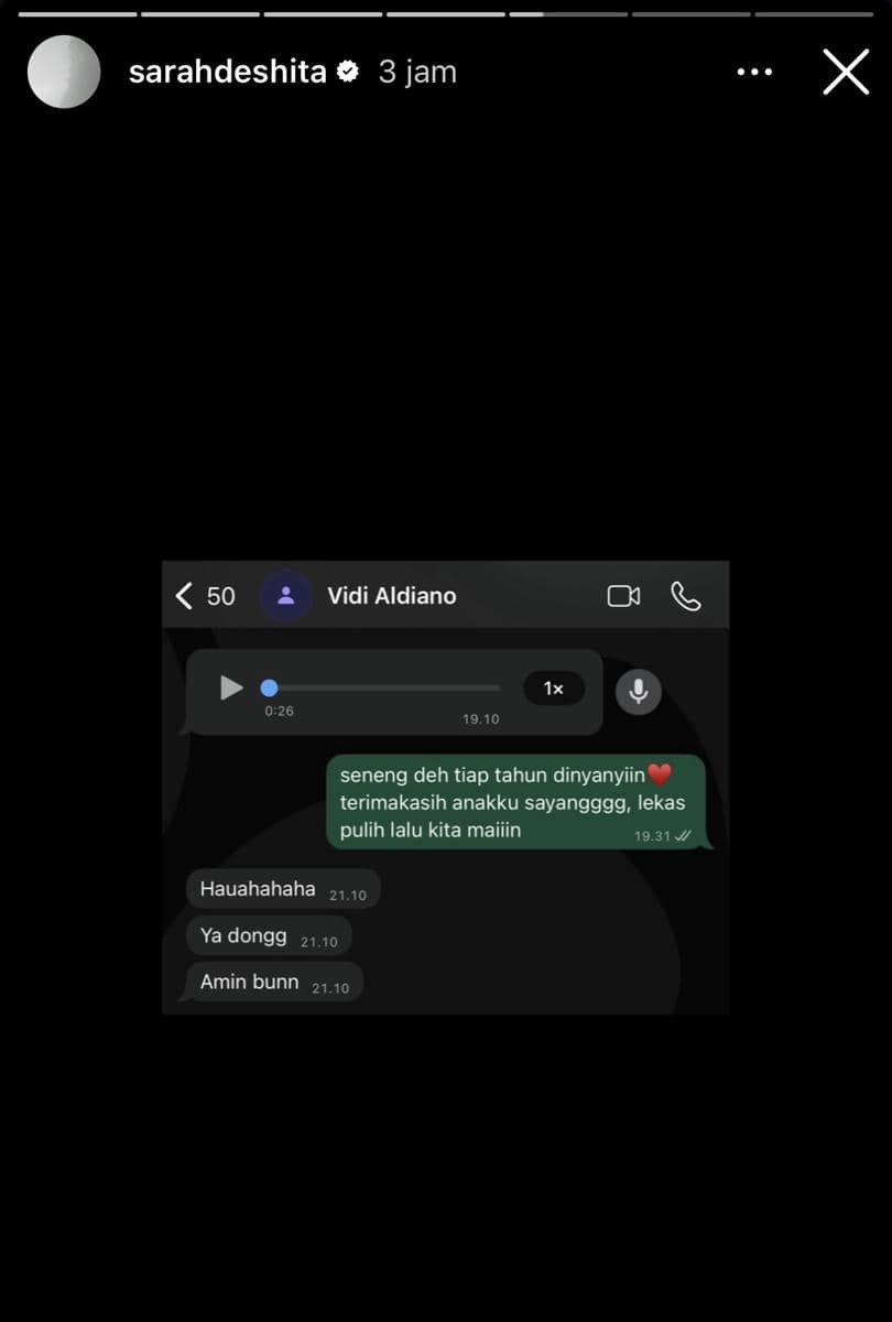 Vidi aldiano meninggal dunia