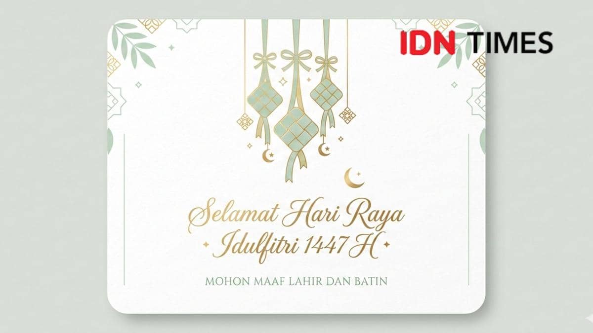 30 Prompt AI Bikin Kartu Ucapan Lebaran 2026, Modal Copas!