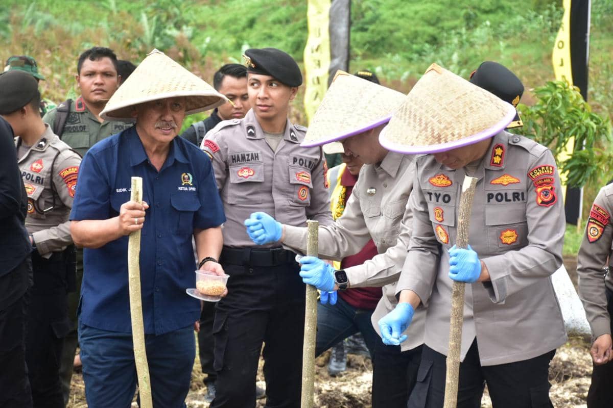 21 Ribu Hektare Lahan di Jabar Sudah Ditanami Jagung oleh Polisi