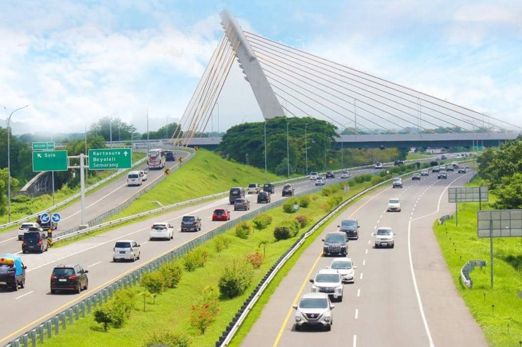 ilustrasi jalan tol 