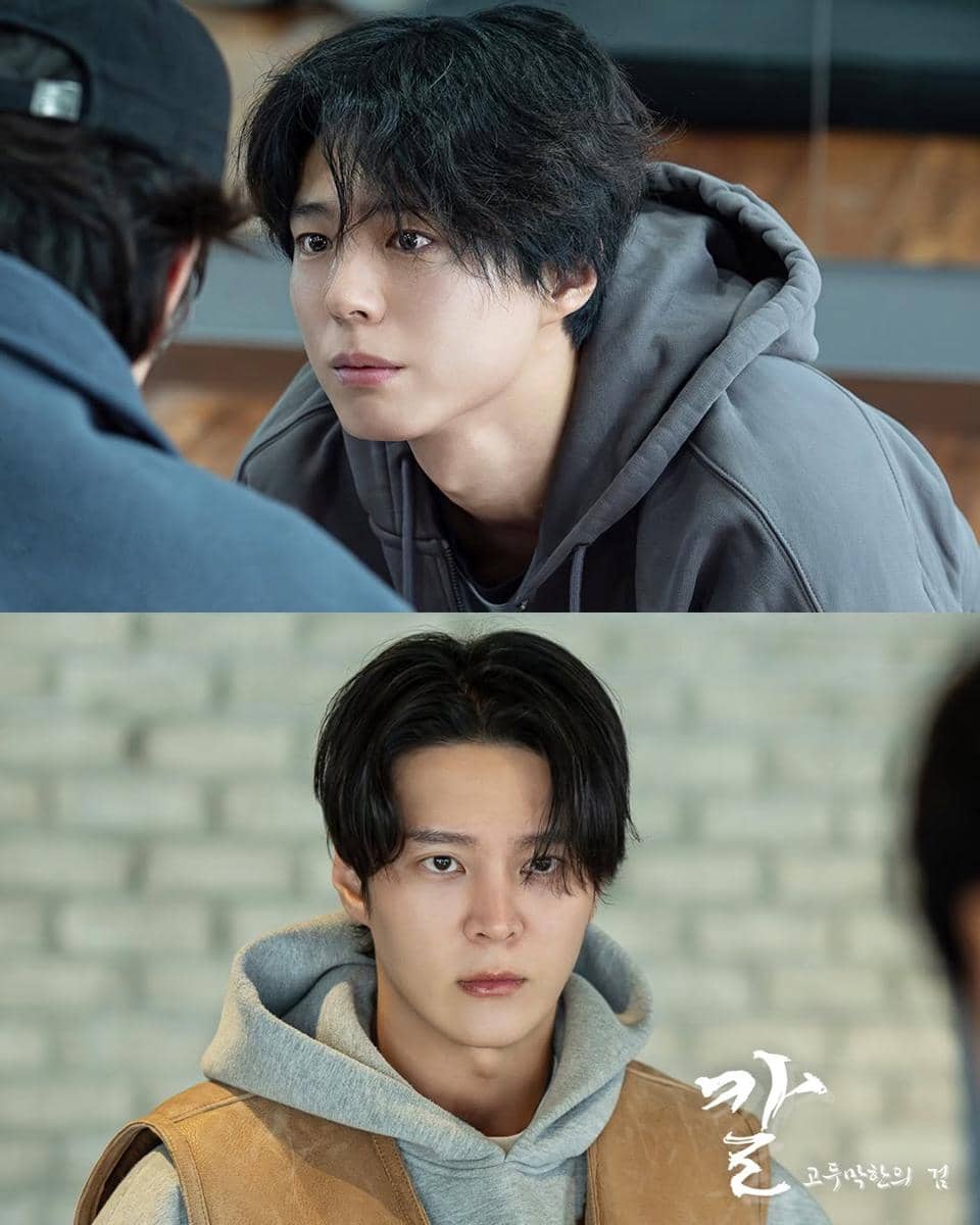 potret pembacaan naskah film The Sword: A Legend of the Red Wolf