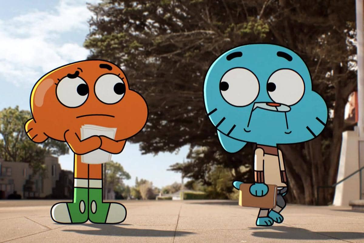 adegan dalam serial The Amazing World of Gumball