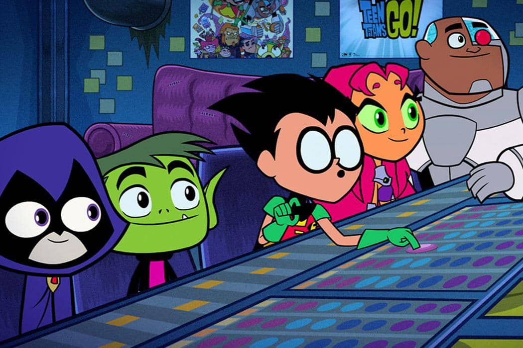 adegan dalam serial Teen Titans Go!