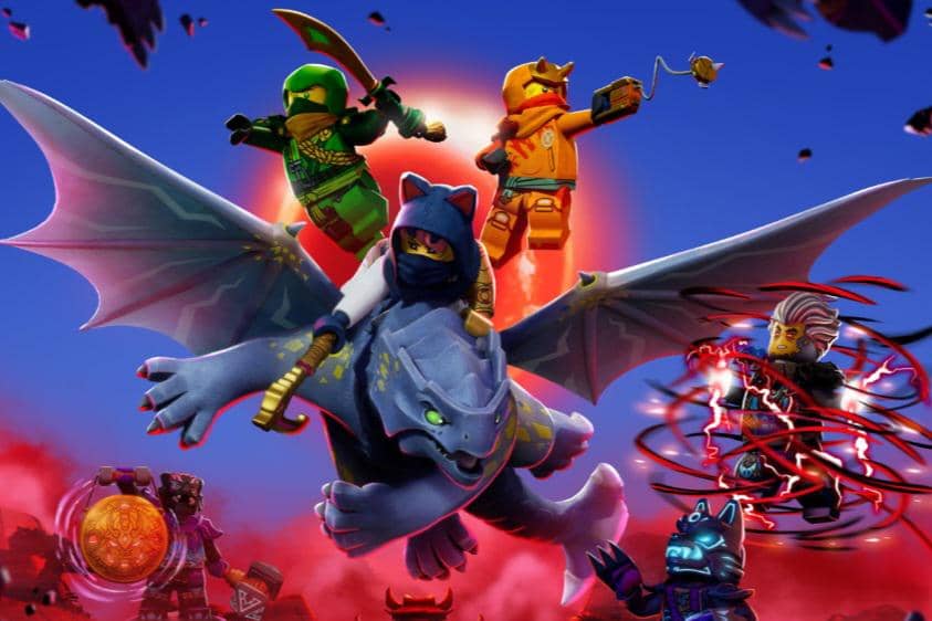 poster serial LEGO Ninjago: Dragons Rising