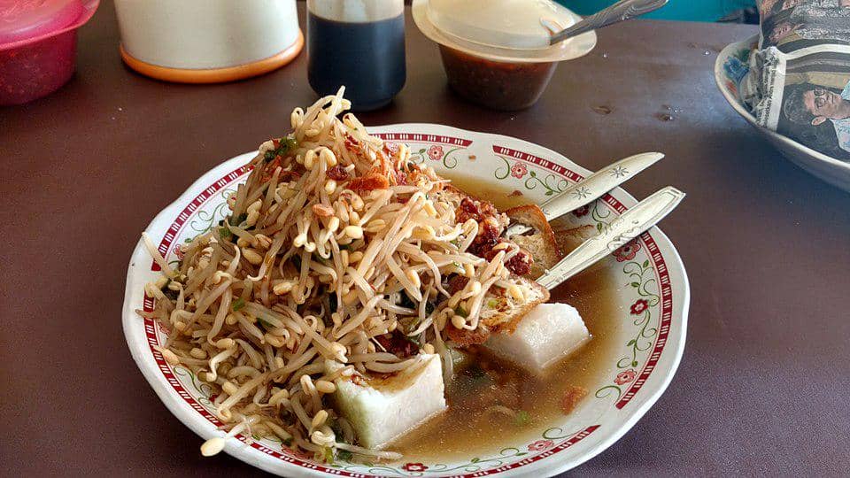 Foto Makanan Lontong Balap 