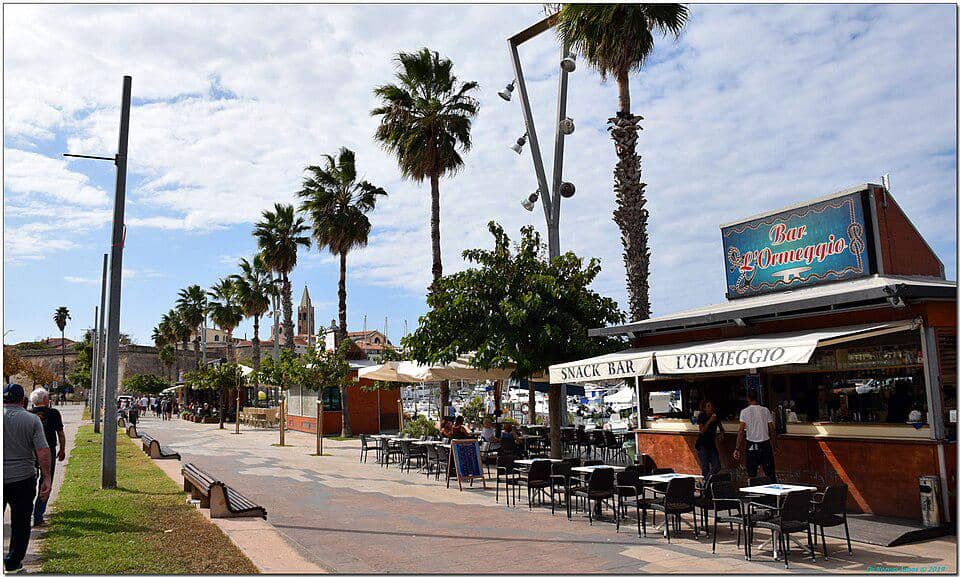 Kota Alghero di Italia