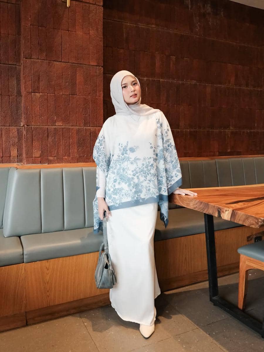 OOTD Lebaran Pakai Outer ala Siska Amera