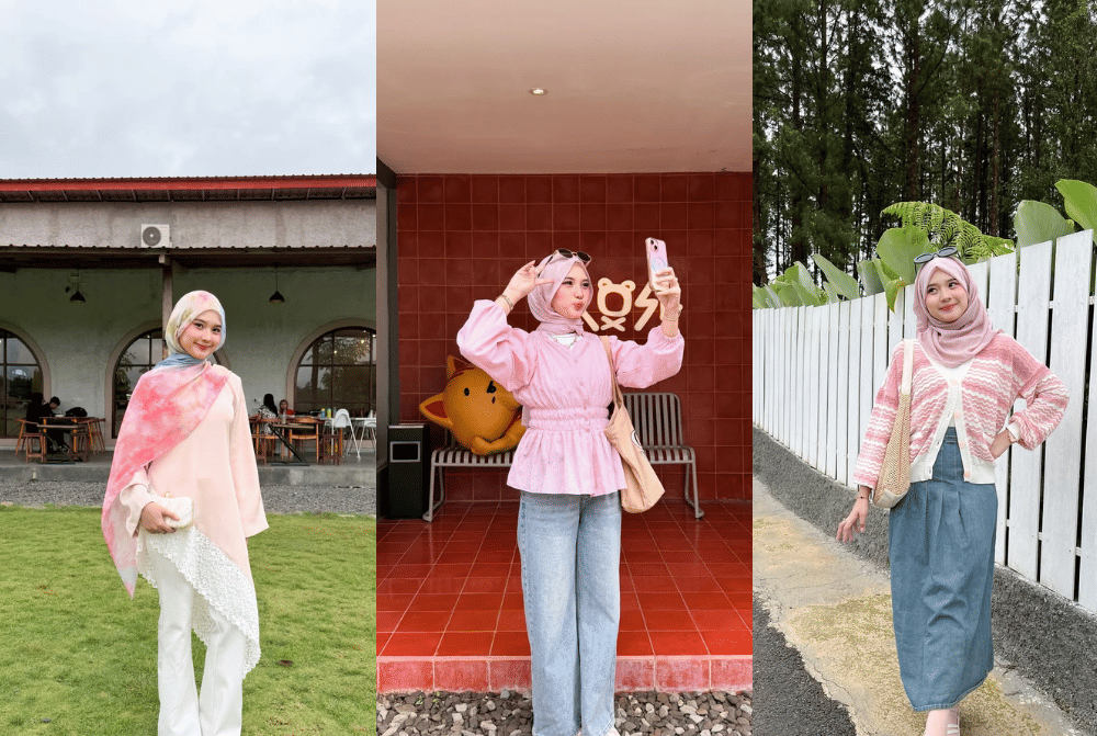 9 Ide Outfit Nuansa Pink ala Siska Amera, Fresh and Dreamy! 
