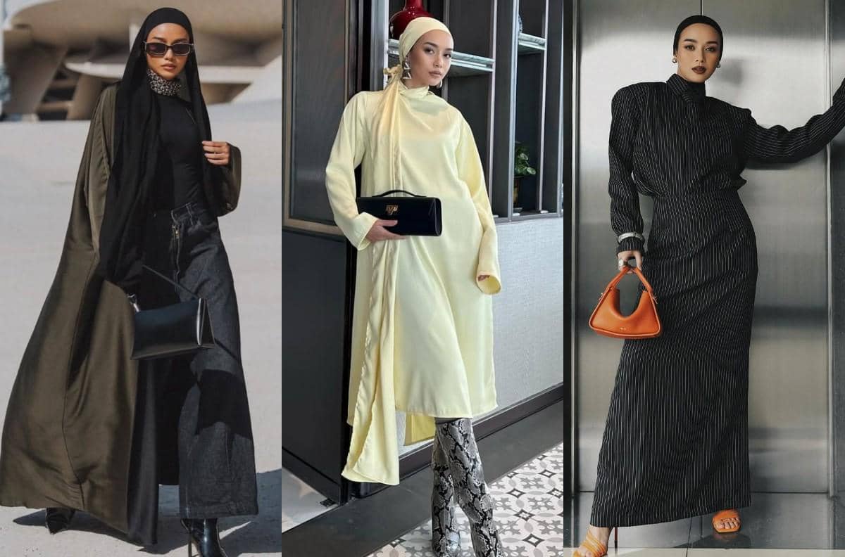 12 Inspirasi OOTD Hijab Glamor ala Vira Tandia, High Fashion!