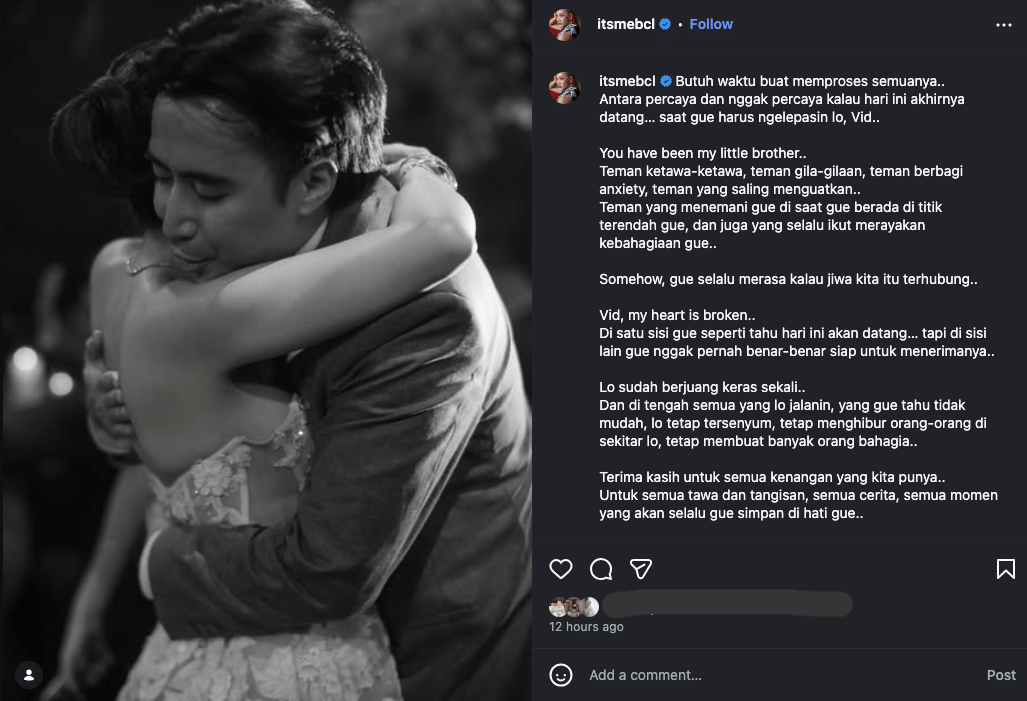 persahabatan Vidi Aldiano dan BCL