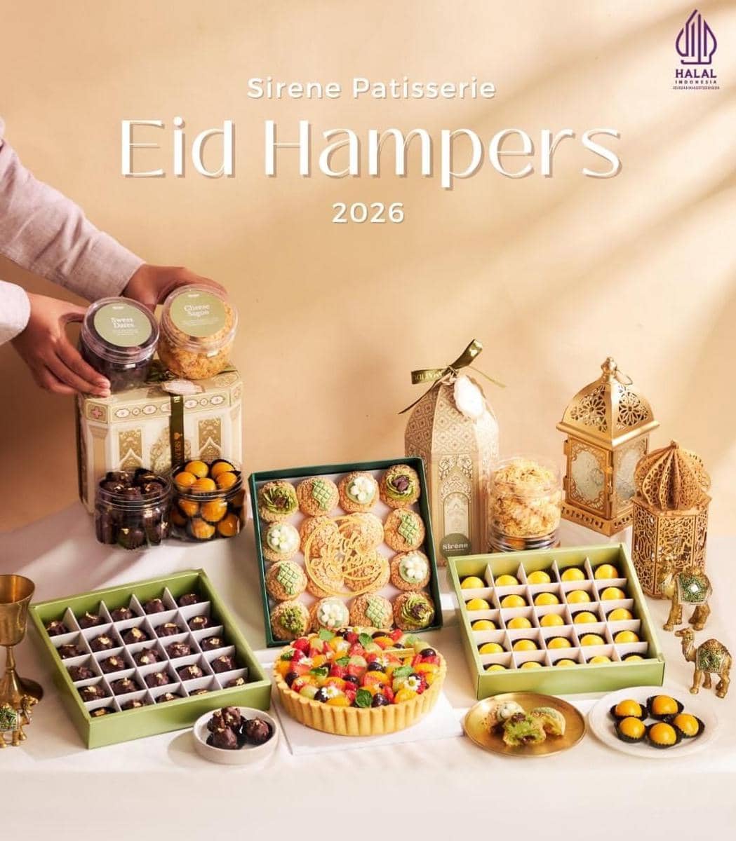 hampers kue kering dari Sirene Patisserie