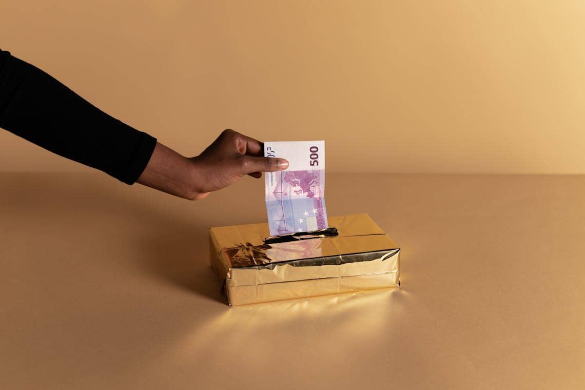 Ilustrasi brankas portabel