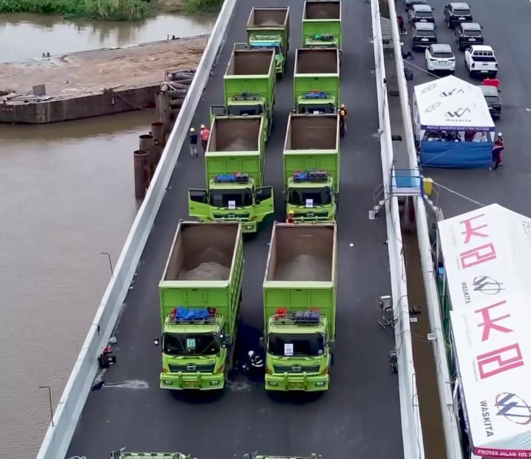 Proses ULF Jembatan Musi V.