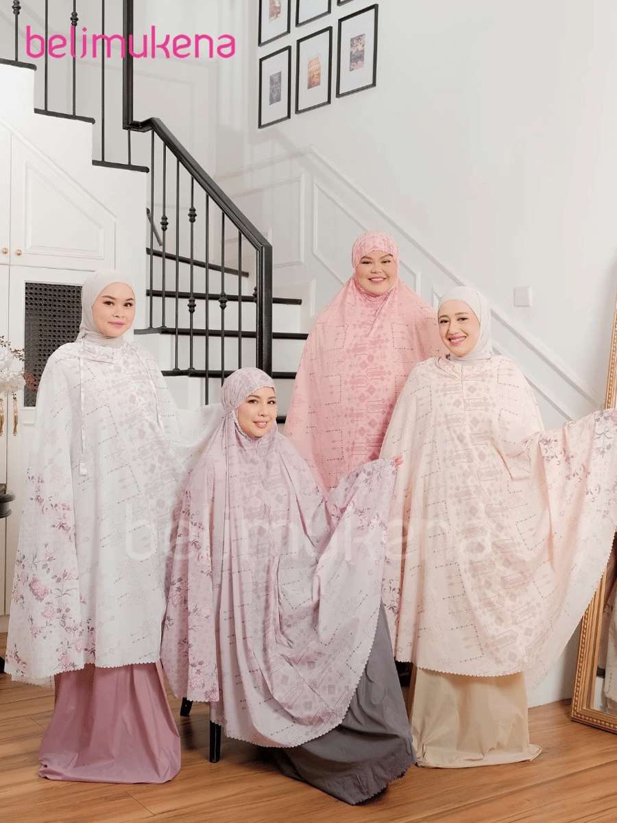 Mukena Mini Parasut Travel Motif dari Belimukena. (Shopee.co.id/Belimukena Premium Official Shop)