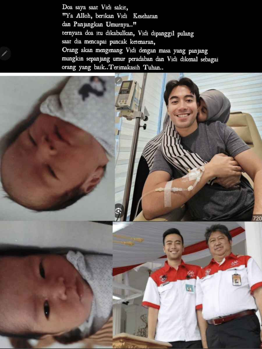 unggahan ayah Vidi Aldiano