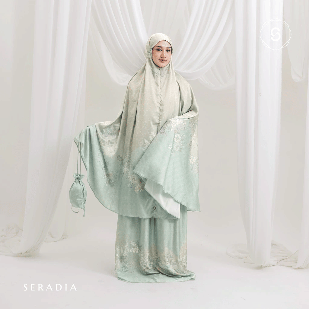 Mukena Motif Raeena dari Seradia