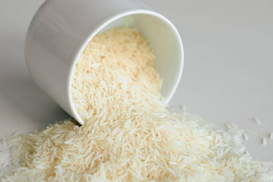 Ilustrasi beras zakat (Pexels.com/MART PRODUCTION)