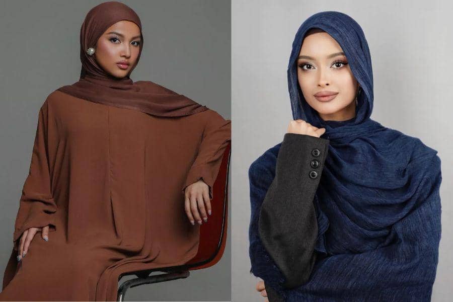 Pasmina Viscose Polos Minimalis untuk Lebaran 2026, Mudah Dipadankan!