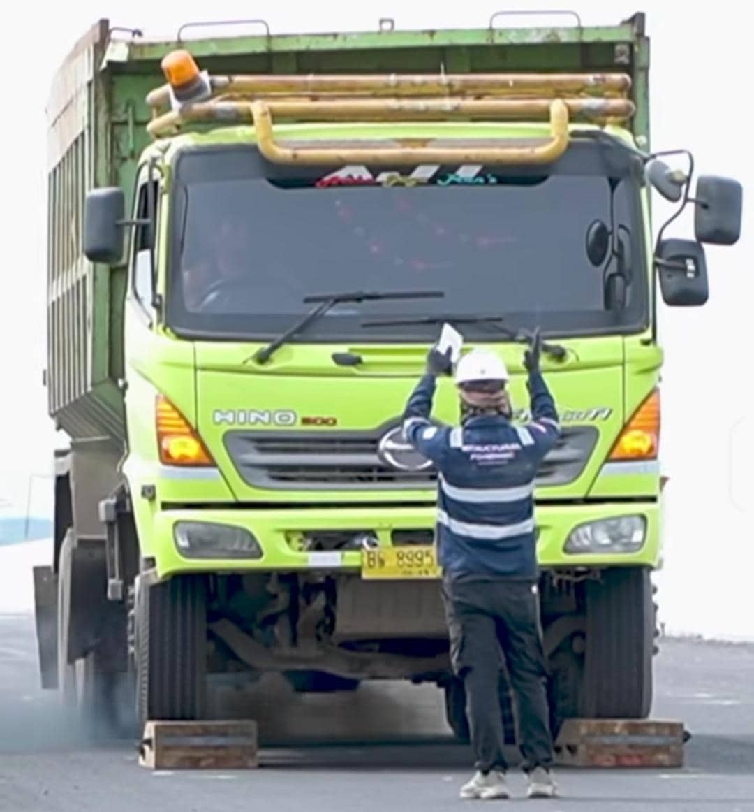 Proses ULF Jembatan Musi V. 