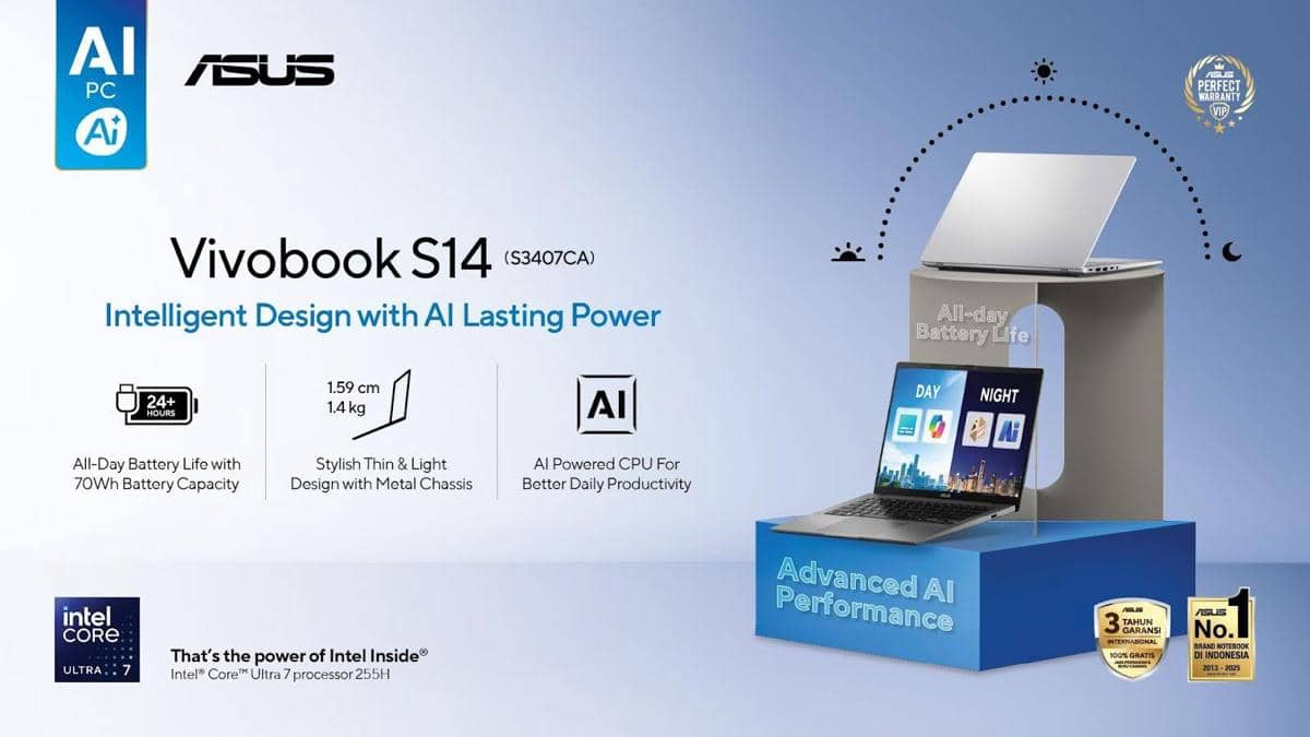 Cek 7 Keunggulan ASUS Vivobook S14: Bagus dan Terjangkau untuk Semua!