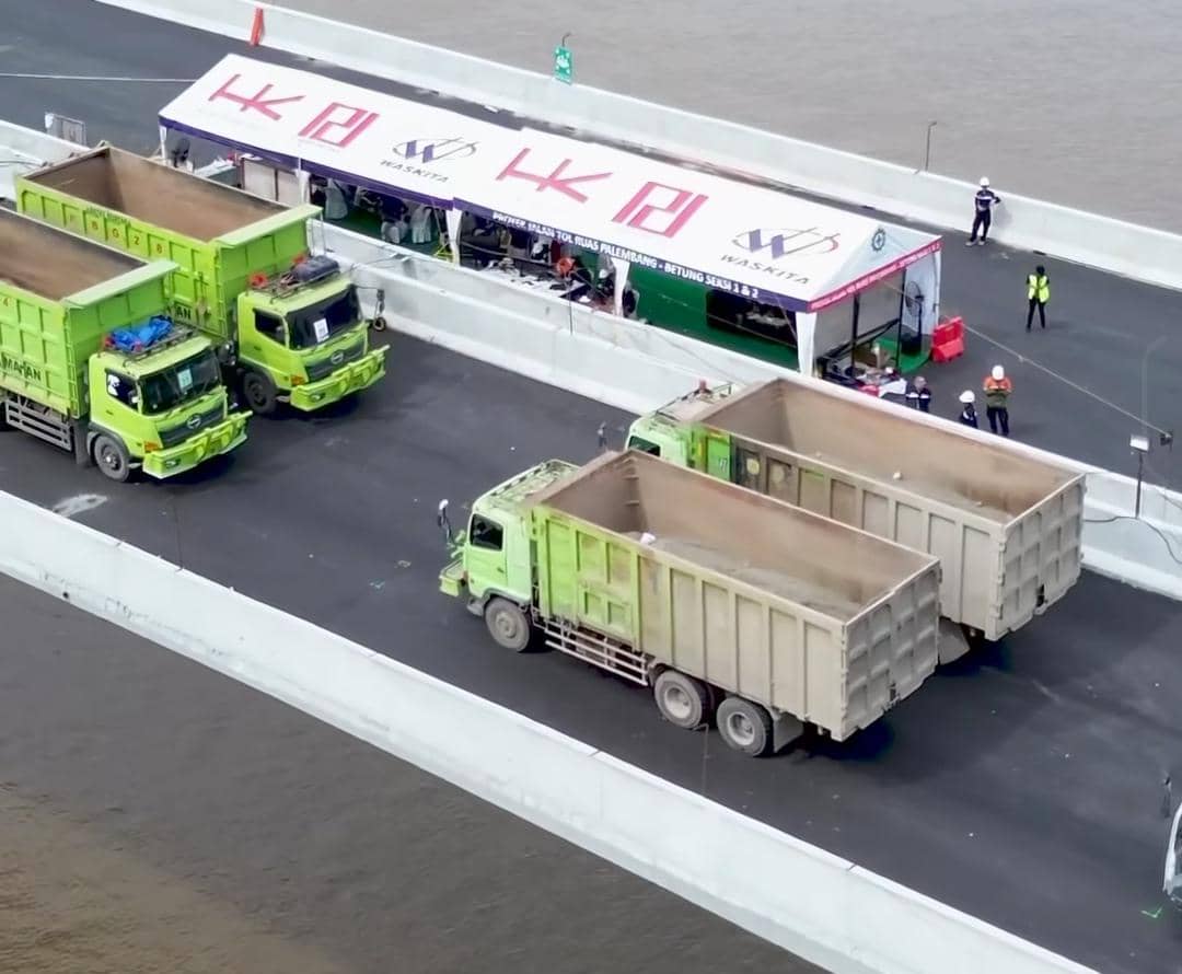 Jembatan Musi V Lolos ULF, Siap Dilintasi Pemudik Lewat Tol Paltung