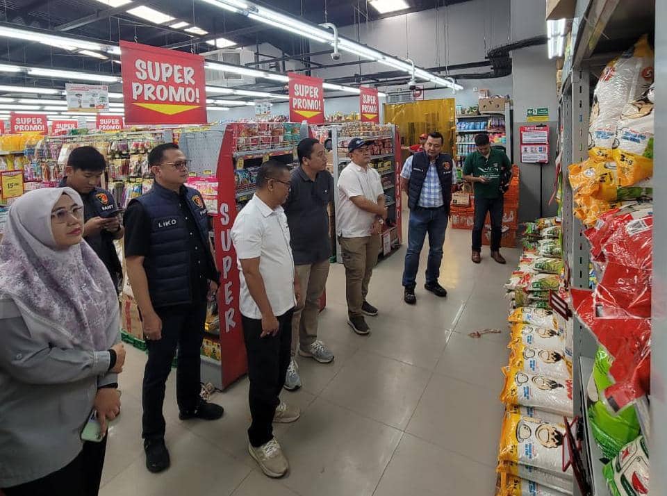 Ritel dan Gudang Bulog Disidak Polda Lampung, Hasilnya?