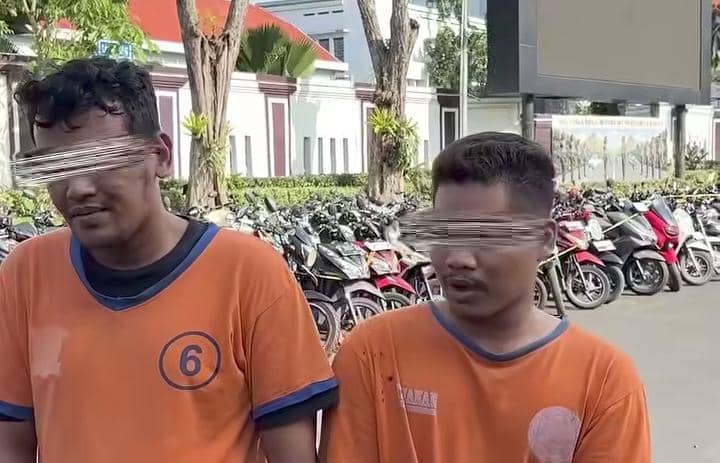 Dua Bandit Bawa Clurit Curi Motor, Beraksi di 24 TKP