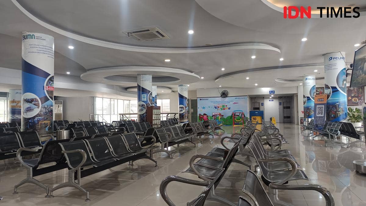 Terminal Pelabuhan Makassar. PT Pelabuhan Indonesia (Persero) Regional 4, Senin (9/3/2026). IDN Times/Asrhawi Muin