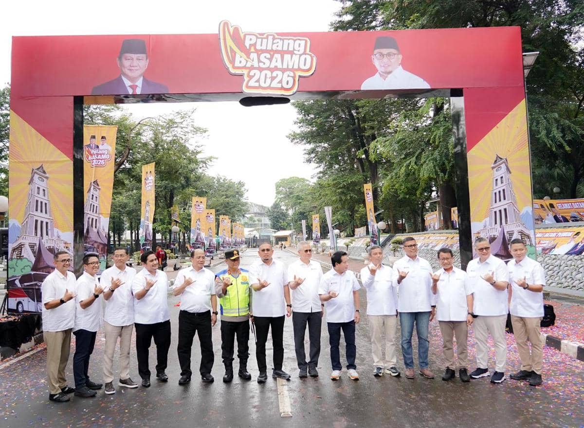 Pelepasan perantau pulang basamo 2026 (Foto: Dok Andre Rosiade)