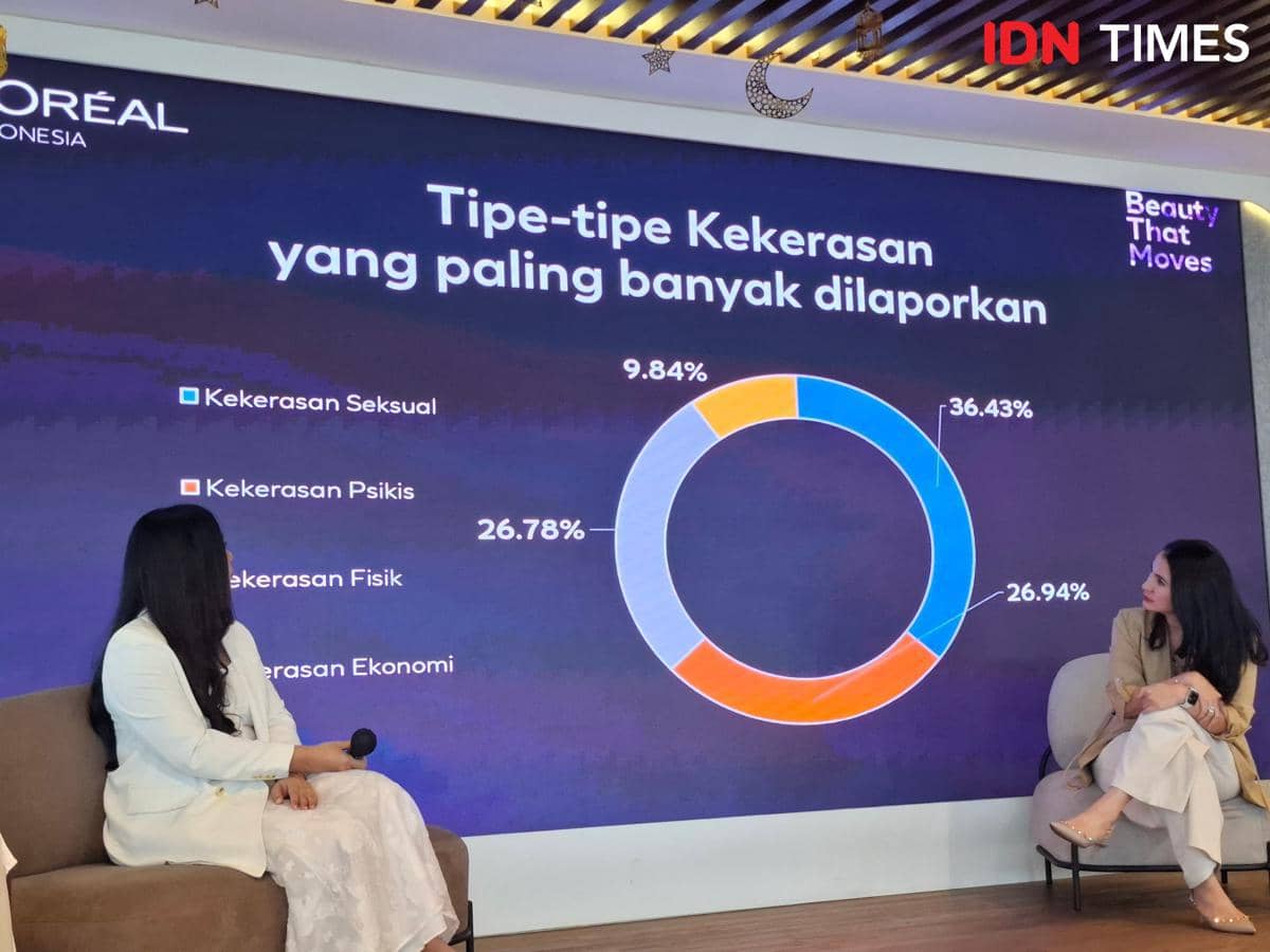 Media Gathering "Beauty That Moves: International Women's Day" pada Kamis (5/3/2026) di Jakarta Selatan.