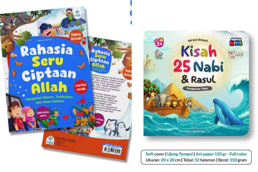 7 Buku Cerita Anak Islami untuk Fans Nussa, Edukatif!