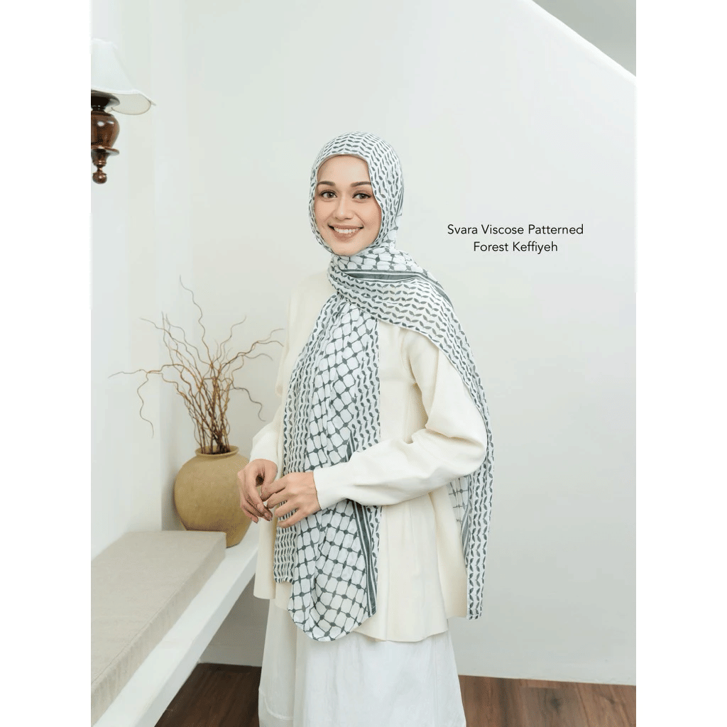 Svara Viscose Pattern Pashmina dari Iskanti