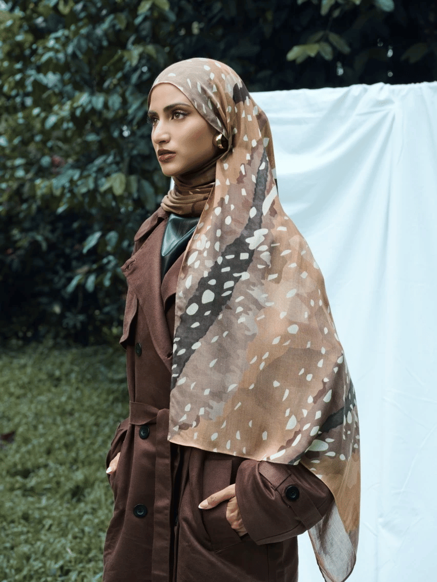 Animal Printed Scarf dari LEU