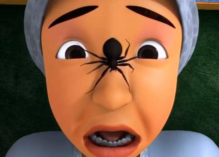 3 Momen Guru di Upin & Ipin Ketakutan Binatang, Heboh!