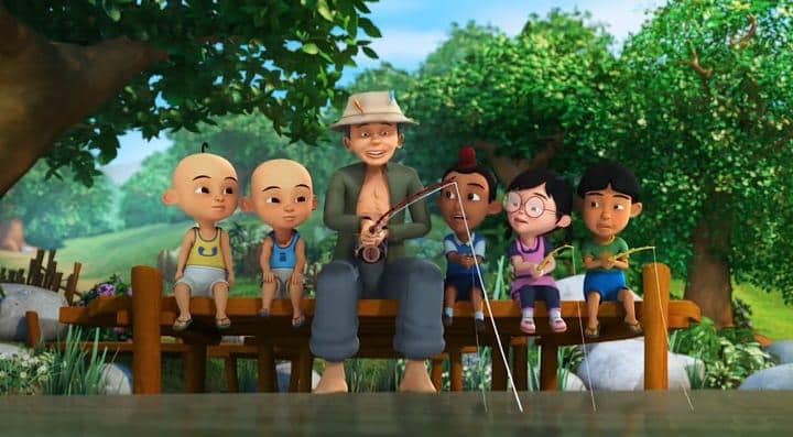 4 Ide Ngabuburit Hemat ala Tok Dalang di Upin & Ipin
