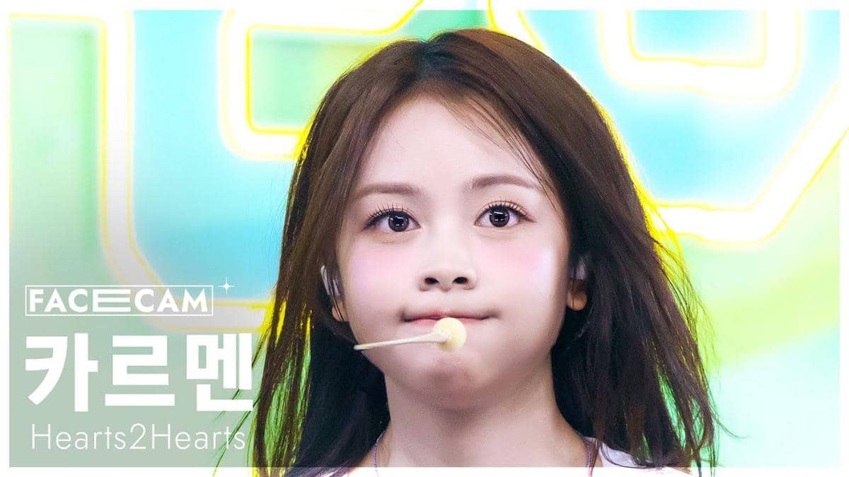 cuplikan fancam Carmen Hearts2Hearts