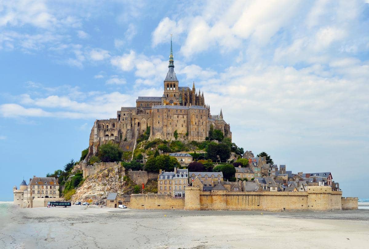 Mont Saint Michel, Prancis